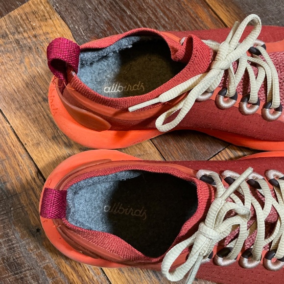 Allbirds Men’s Trail Runners SWT Rust Orange Low Sneakers Size 10.5 – Sold Out - Picture 4 of 10